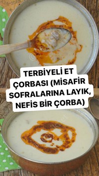 Terbiyeli Et Çorbası