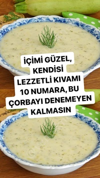 Terbiyeli Kabak Çorbası