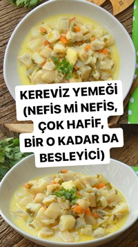 Terbiyeli Kereviz Yemeği