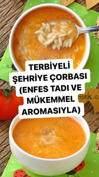 Terbiyeli Kıymalı Şehriye Çorbası