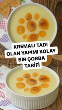 Terbiyeli Patates Çorbası