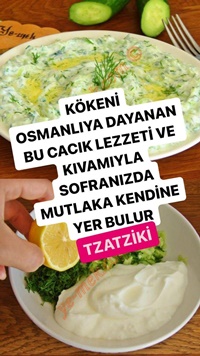 Tzatziki (Yunan Cacığı)