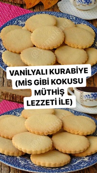 Vanilyalı Kurabiye