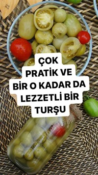 Yeşil Domates Turşusu