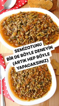 Yeşil Mercimekli Semizotu Yemeği