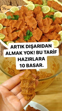 Yoğurmadan Çiğ Köfte