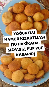Yoğurtlu Hamur Kızartması