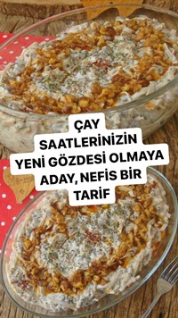Yoğurtlu Mercimekli Erişte Salatası