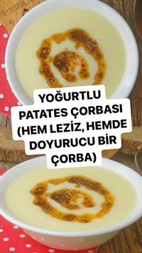 Yoğurtlu Patates Çorbası