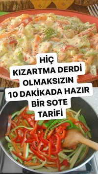 Yoğurtlu Sebze Sote