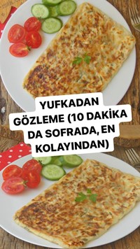Yufkadan Gözleme