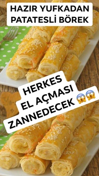 Yufkadan Patatesli Börek