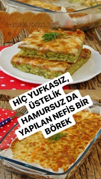 Yufkasız Kabak Böreği