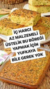 Yufkasız Pırasa Böreği