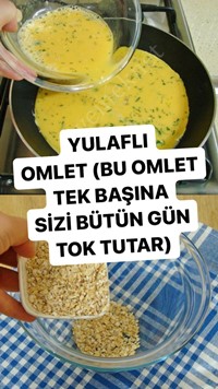 Yulaflı Omlet