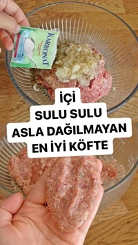 Yumurtasız Köfte