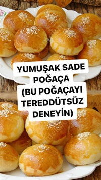 Yumuşak Sade Poğaça