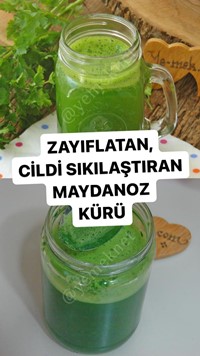 Zayıflatan, Cildi Sıkılaştıran Maydanoz Kürü