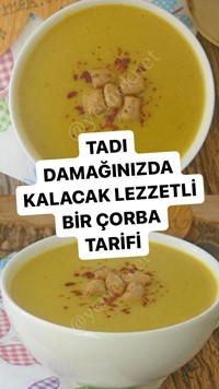 Zerdeçallı Mercimek Çorbası